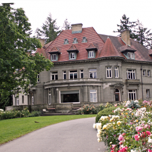Pittock Mansion in Portland, rumored to be haunted by its original owners